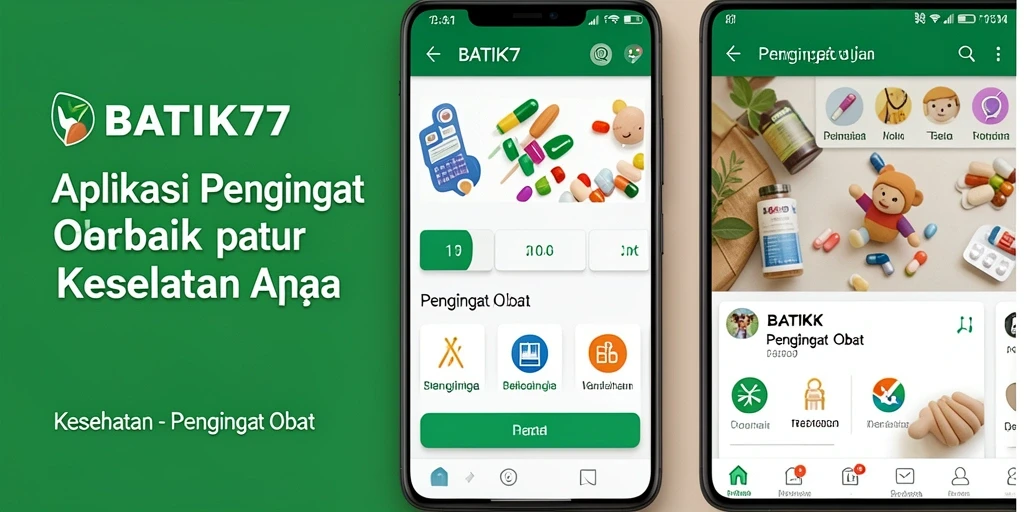 Antarmuka Pengingat Obat yang mudah digunakan dan informatif.