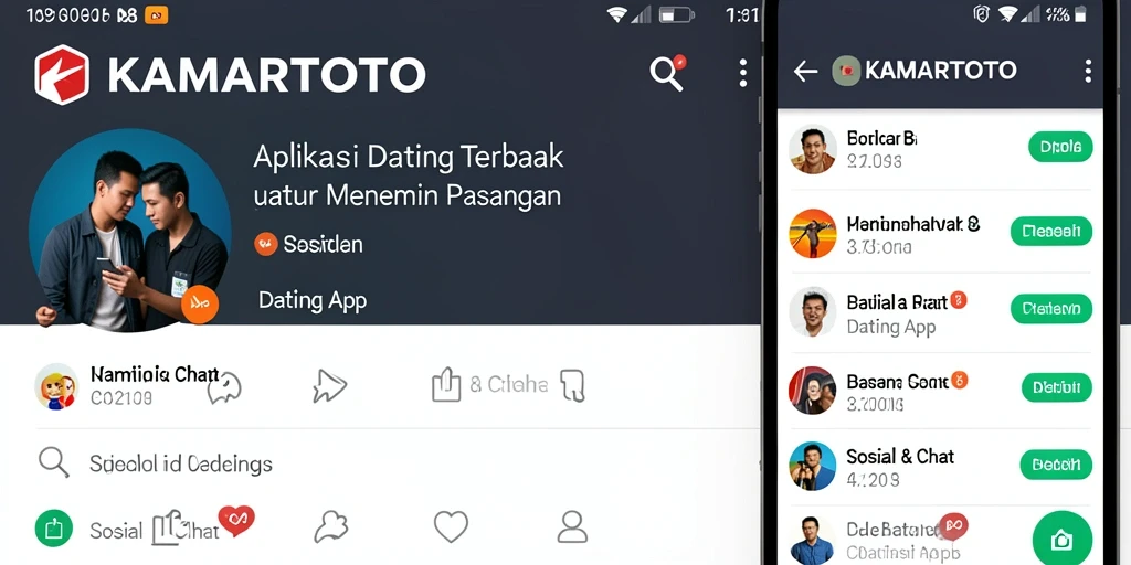 Tampilan antarmuka KAMARTOTO yang menarik dan fungsional.