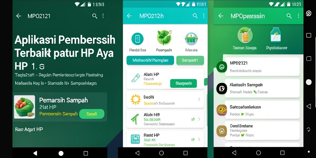 Tampilan antarmuka MPO2121 yang ramah pengguna dan efektif.