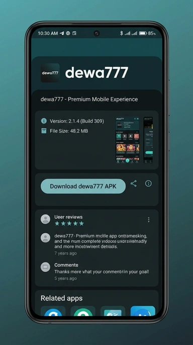 Panduan Unduh dan Instal APK dewa777 untuk Android